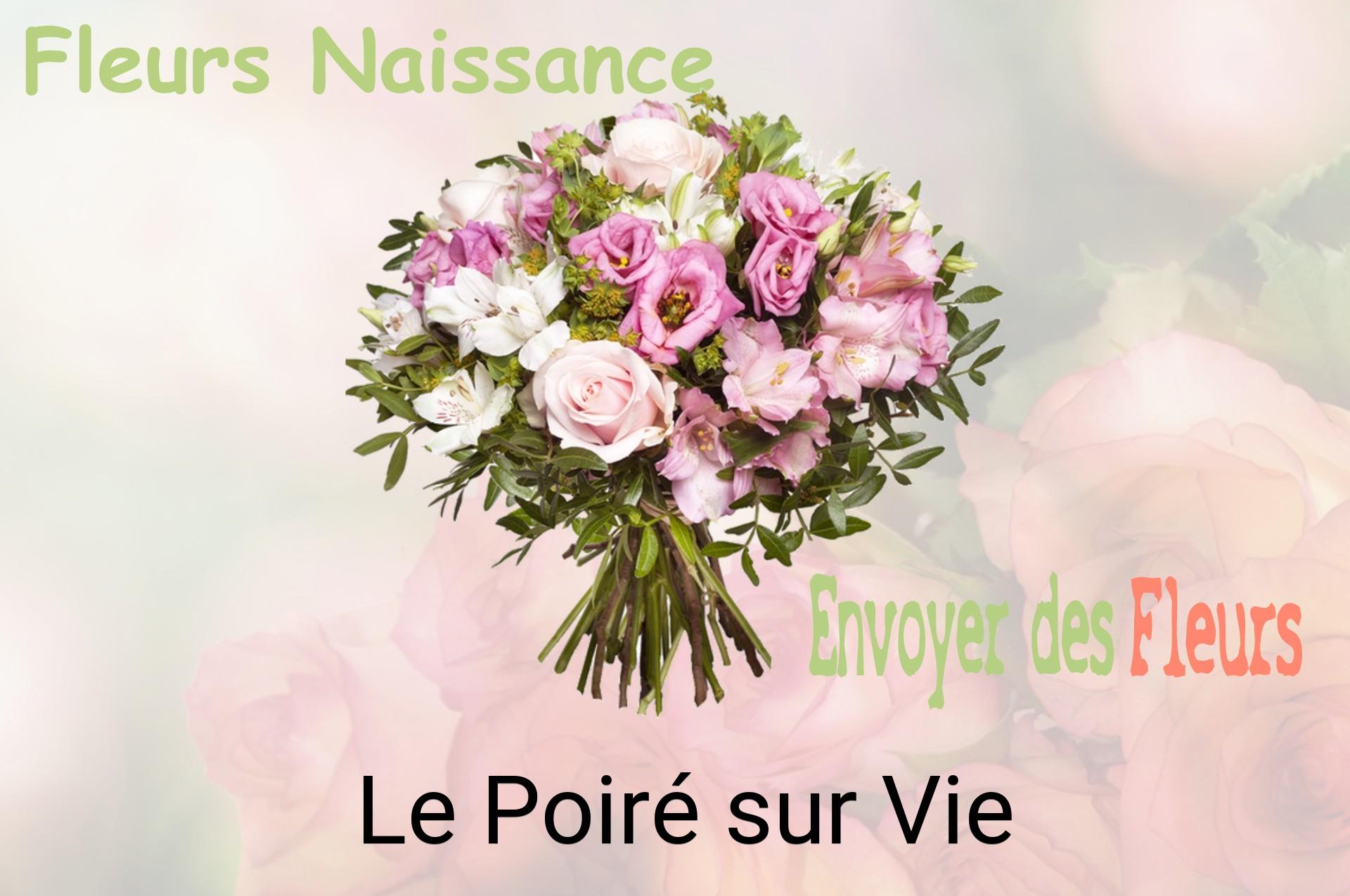 Bouquet de fleurs de naissance livré à Le Poiré-sur-Vie