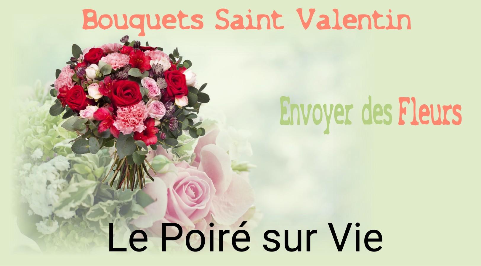 Roses de Saint-Valentin livrées à Le Poiré-sur-Vie